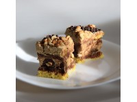 Prajitura cu praline caramelizate si ciocolata 
